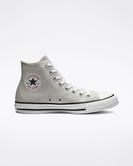 Tenisi Inalti Dama Converse Chuck Taylor All Star Clasici Gri Deschis | RO Q13CRE861